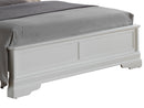 LouisPhillipe Queen Bed, White