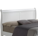LouisPhillipe Queen Bed, White