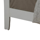LouisPhillipe Twin Bed, White