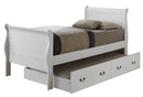 LouisPhillipe Twin Bed, White