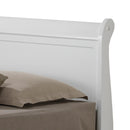 LouisPhillipe Twin Bed, White
