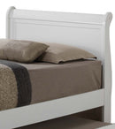 LouisPhillipe Twin Trundle Bed, White