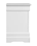 LouisPhillipe 2-Drawers Nightstand, White