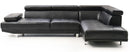 Riveredge  Sectional, Black