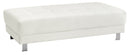 Riveredge  Ottoman, White