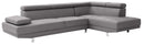 Riveredge  Sectional, Gray
