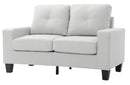 Newbury 58in Loveseat, White