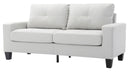 Newbury 71in Sofa, White