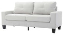 Newbury 71in Sofa, White