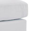Newbury  Ottoman, White