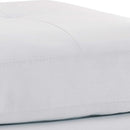 Newbury  Ottoman, White
