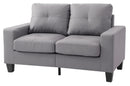 Newbury 58in Loveseat, Gray