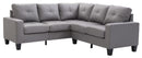 Newbury  Sectional, Gray