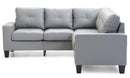 Newbury  Sectional, Gray