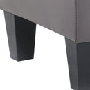 Newbury  Ottoman, Gray