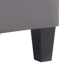 Newbury  Ottoman, Gray