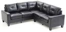 Newbury  Sectional, Black