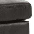 Newbury  Ottoman, Black