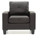 Newbury  Chair, Dark Brown