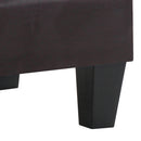 Newbury  Ottoman, Dark Brown