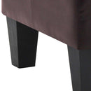 Newbury  Ottoman, Dark Brown