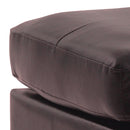 Newbury  Ottoman, Dark Brown