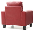 Newbury  Chair, Red