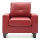 Newbury  Chair, Red