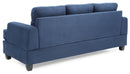 Sandridge 79in Sofa, Navy Blue