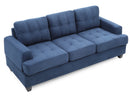 Sandridge 79in Sofa, Navy Blue