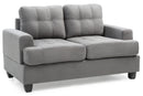 Sandridge 58in Loveseat, Gray