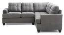 Sandridge  Sectional, Gray