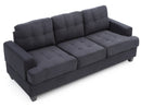 Sandridge 79in Sofa, Black