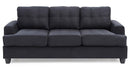 Sandridge 79in Sofa, Black