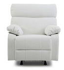 Manny Reclining Chair, White