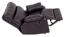 Manny Reclining Chair, Dark Brown