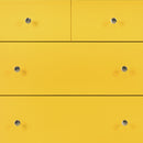 Hammond 8-Drawers Dresser, Yellow