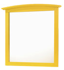 Hammond 37"L x 35"H Mirror, Yellow