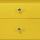 Hammond 3-Drawers Nightstand, Yellow