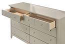 Hammond 8-Drawers Dresser, Silver Champagne