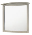 Hammond 37"L x 35"H Mirror, Silver Champagne