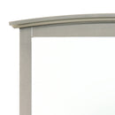 Hammond 37"L x 35"H Mirror, Silver Champagne