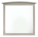 Hammond 37"L x 35"H Mirror, Silver Champagne
