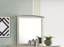 Hammond 37"L x 35"H Mirror, Silver Champagne