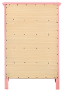 Hammond 5-Drawers Chest, Pink