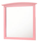 Hammond 37"L x 35"H Mirror, Pink