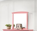 Hammond 37"L x 35"H Mirror, Pink