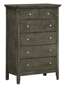 Hammond 5-Drawers Chest, Gray