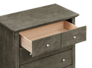 Hammond 5-Drawers Chest, Gray