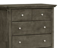 Hammond 5-Drawers Chest, Gray